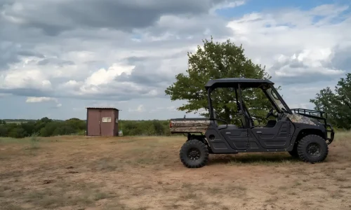 4-seat gasoline UTV for family outdoor adventures and yard work