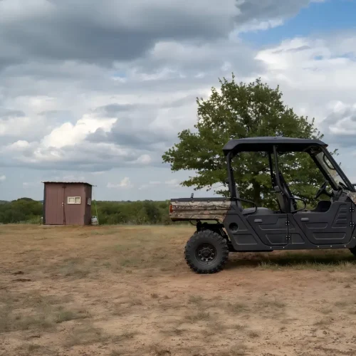 4-seat gasoline UTV for family outdoor adventures and yard work