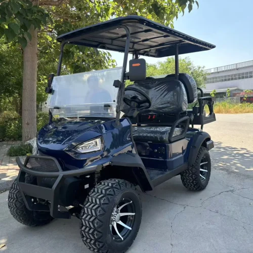 Greatwork 4-Seater Electric Golf Cart with Off-Road Tires for Commercial Use